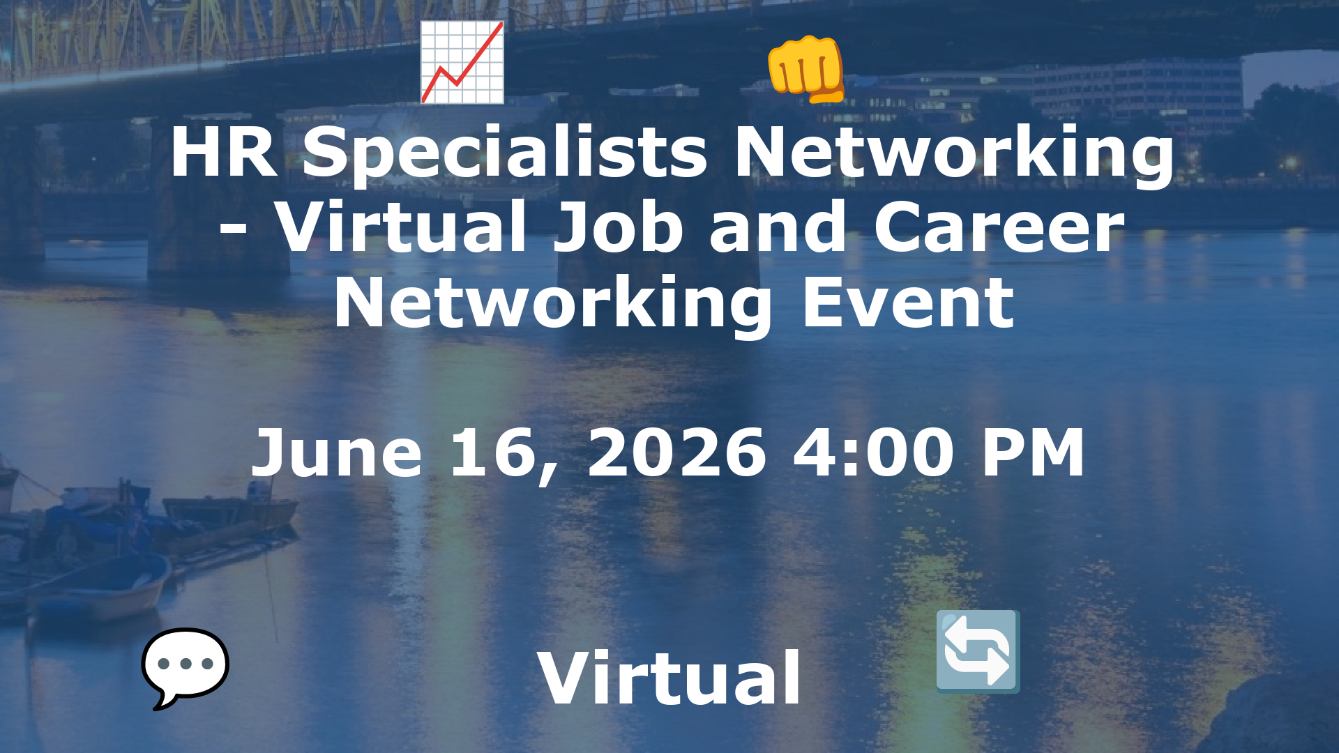 HR Specialists Networking - Virtual Job and Career Networking Event event image